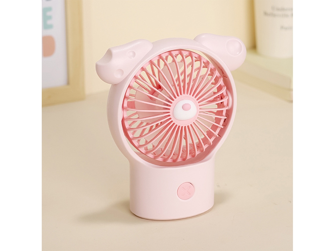 Mini Ventilador Fofo para Animais de Estimação, com 3 Velocidades Ajustáveis BRILVIBERA