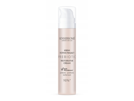 Creme Facial Fortalecedor Prebiótico Sensibiome, 50 ml, Cuidado Nutritivo para Pele Sensível, da Floslek