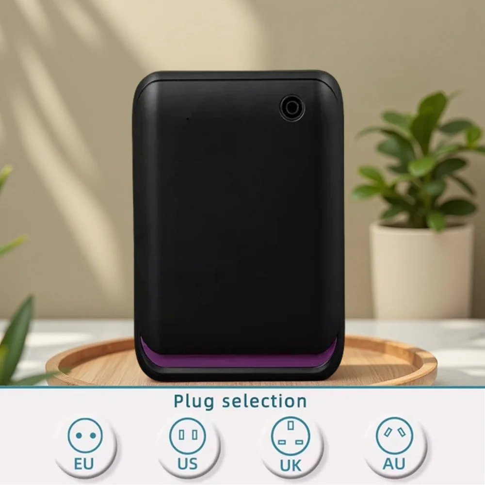 Difusor De Aromas (bluetooth Preto), Difusor De Fragrâncias Inteligente, Difusor De Aromas Elétrico Para Ambientes