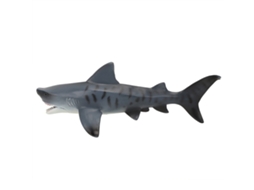 Modelo Walshlxq de Tubarão Simulação de Vida Marinha Animal Brinquedo Figura Rara Tubarão Tigre Oco Educacional