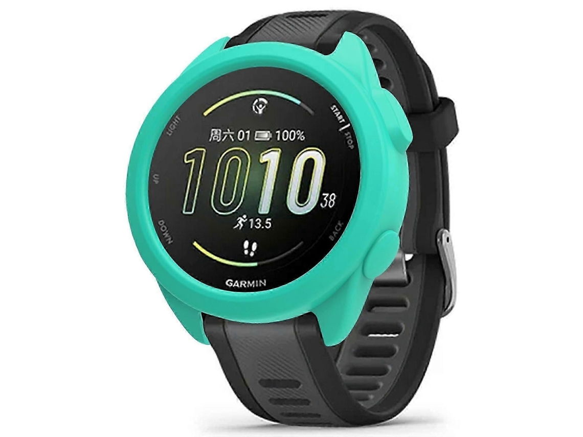Capa Protetora De Silicone Para Smartwatch Garmin Forerunner 165 - Cinza Claro