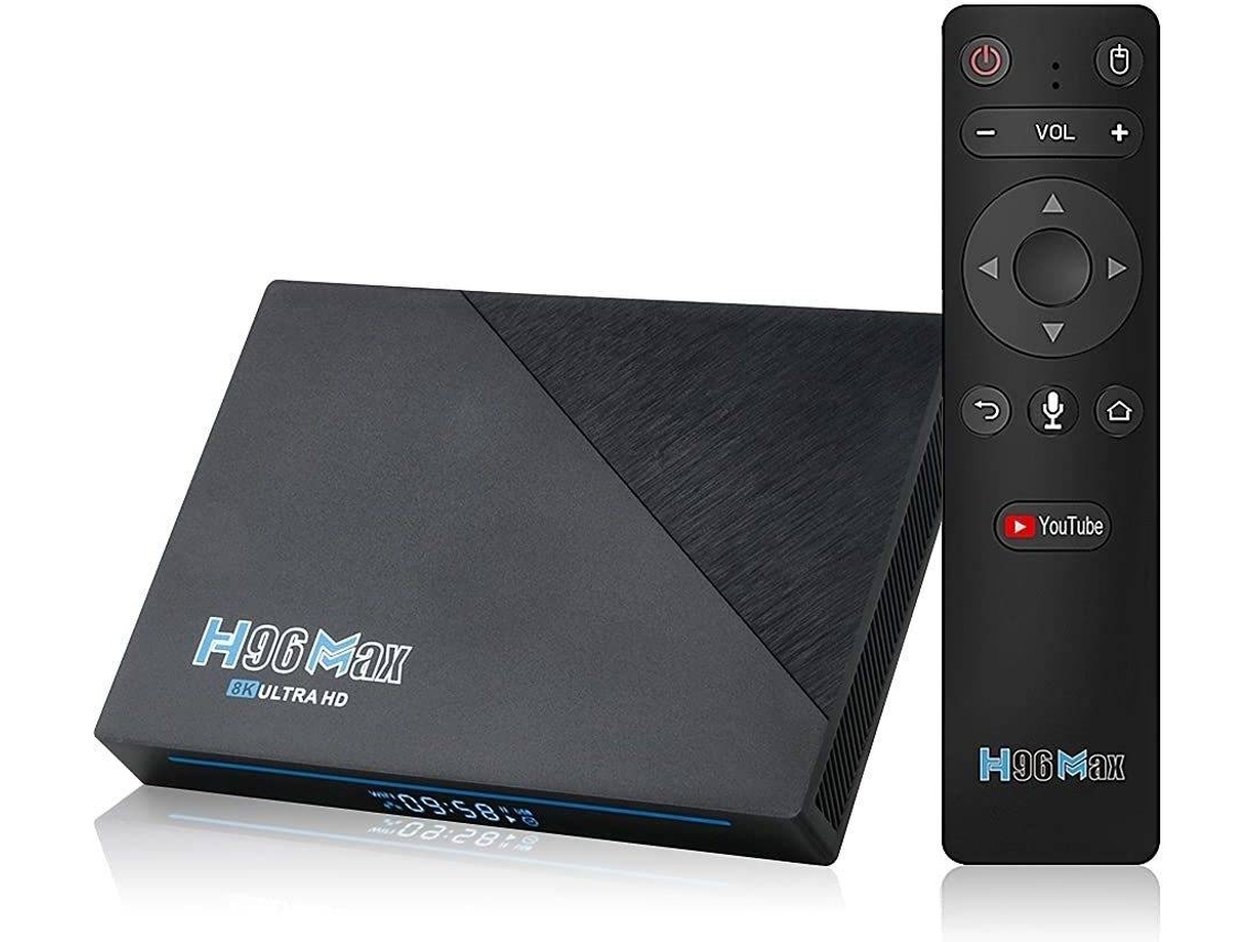 Box Smart TV YDCY H96MAX 727XW (Android 8K Ultra HD 4 GB RAM Wi