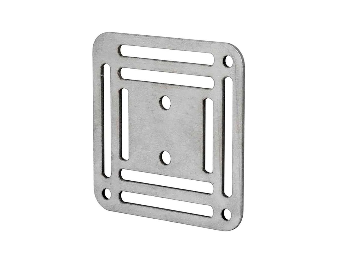 Placa para Um Peso de Titânio Prateadonammu Tech