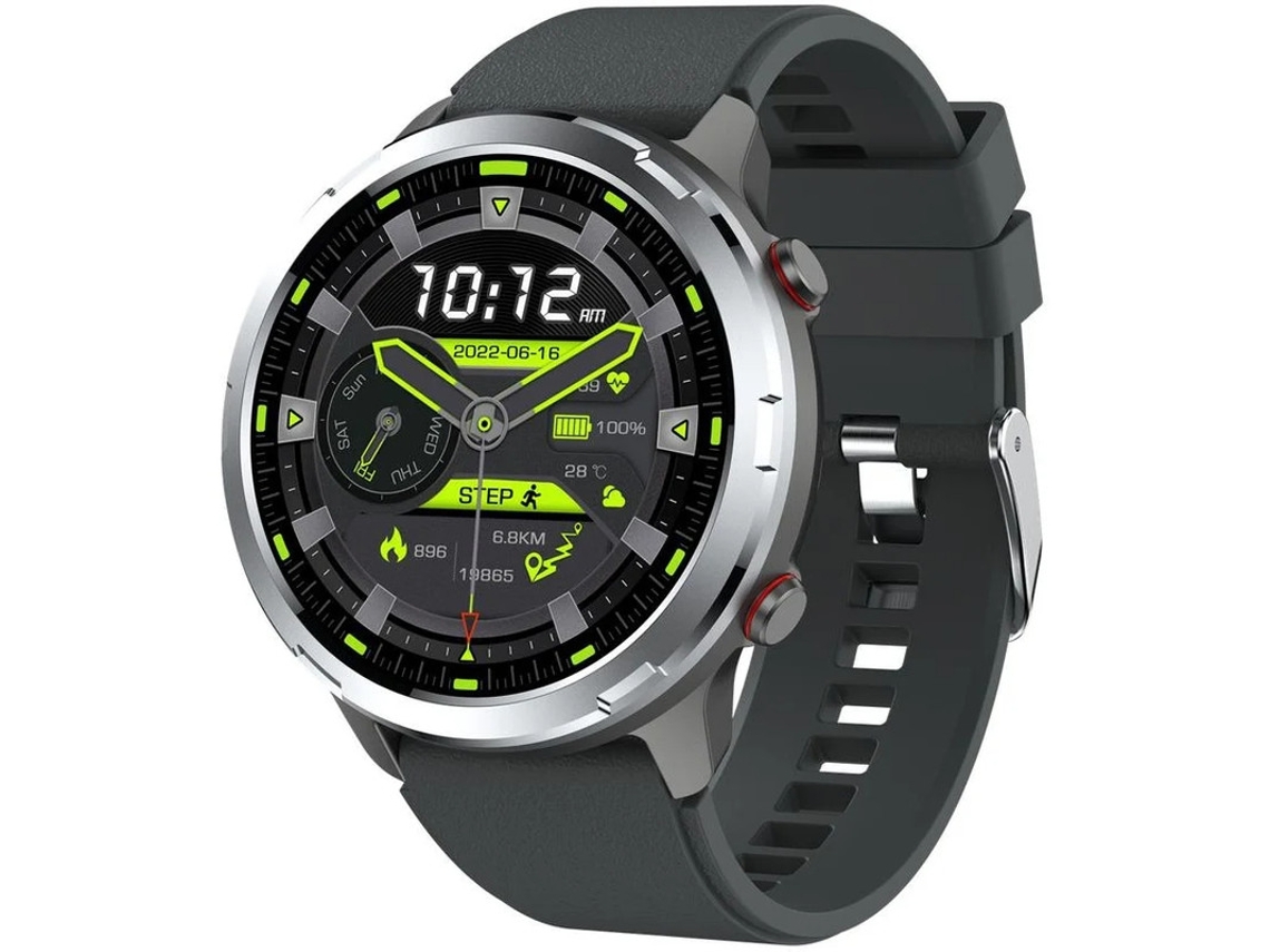 Smartwatch robusto para atividades ao ar livre, com GPS e rastreador, rastreador de condicionamento físico, monitor de frequência cardíaca e sem oxigênio no sangue Bestvite