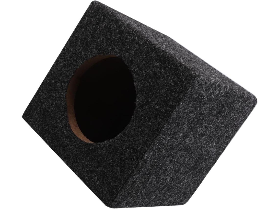 Caixa Acústica Quadrada De Madeira De 5 Polegadas, Fácil De Usar.