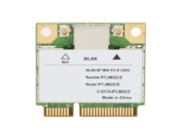 2026zentro-placa De Rede Wifi Mini Pcie Rtl8822ce Dual Band 2.4g/5g Com Bluetooth 5.1