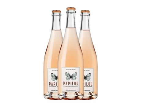 Espumante rosé GÉRARD BERTRAND Papilou Vin de Pays Languedoc (0.75 L - 3 Unidades)