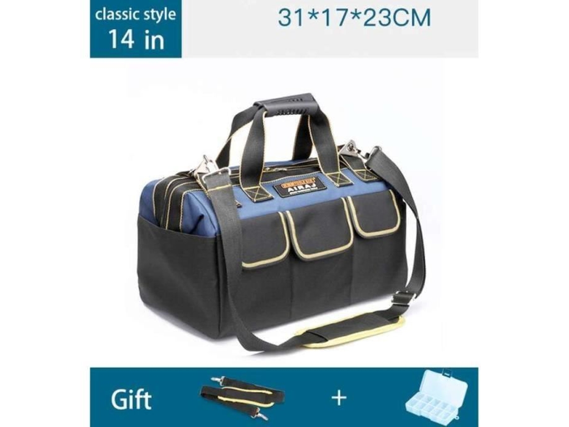 Gty01898-Tool Box Bolsa de Ferramentas Multifuncional em Tecido Oxford 1680D Bolsa de Armazenamento Impermeável e Anti-Queda com Bolsos YWEI