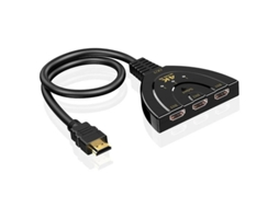 Automático 3 Portas 4k Hdmi Bestvite Hw 4k301x Preto