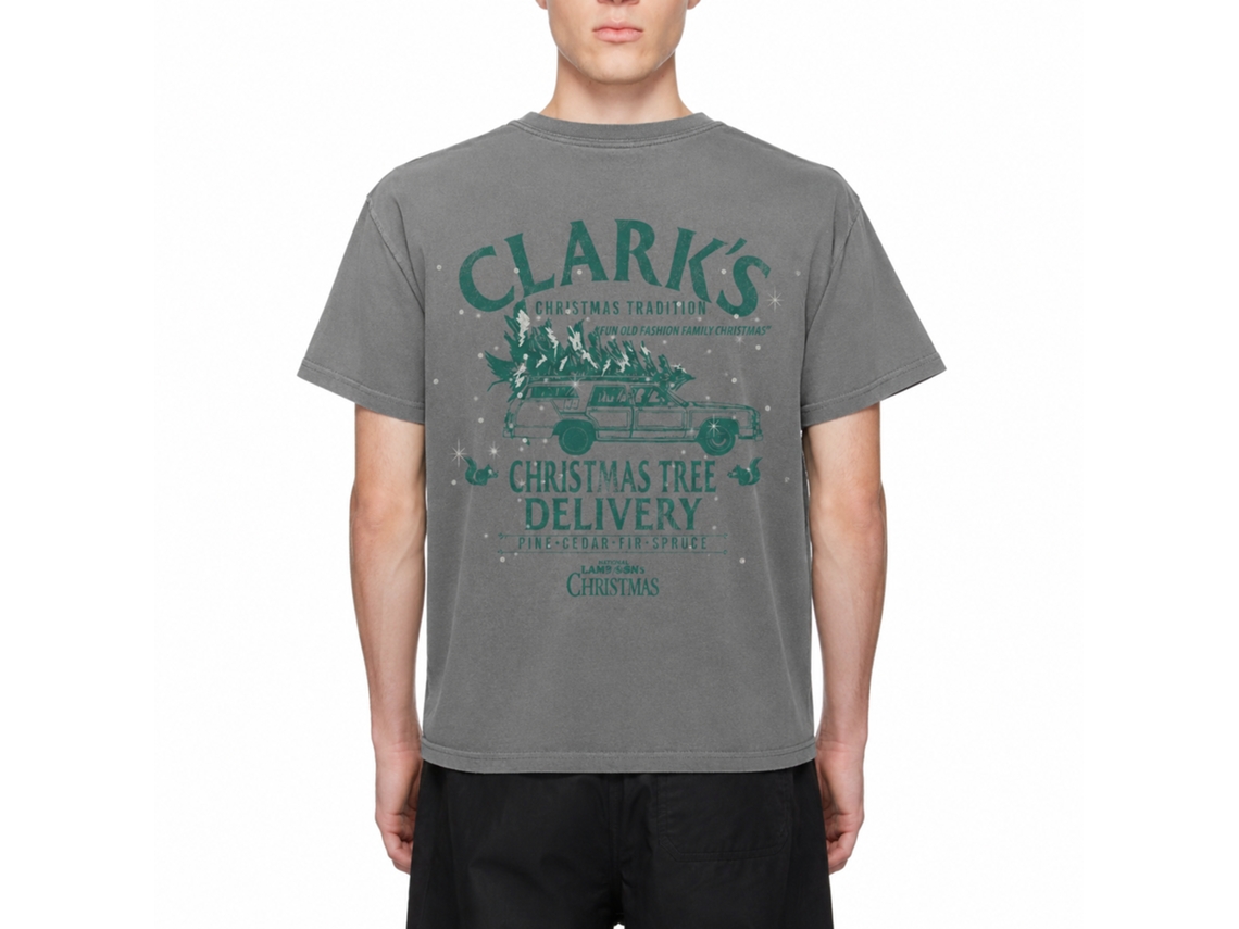 Rockinstone National Lampoon's Christmas Vacation Christmas Tree Delivery T-shirt Size:xxl