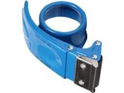 Dispensador de fita adesiva para embalagens com cortador de 6,0 cm, ferramenta manual para selagem de caixas.
