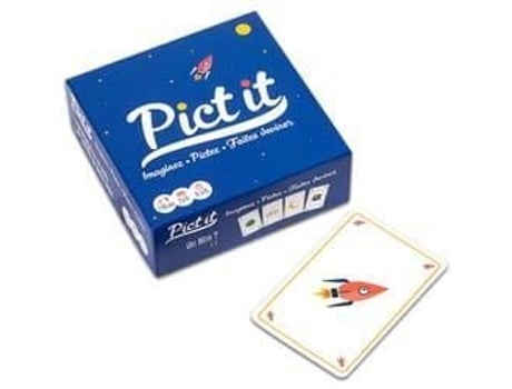 Jogos de Tabuleiro Jogo Pict It Room Imagine Pictize Faça Adivinha