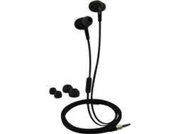 Auriculares com Fio LOGILINK HS0042 (In Ear - Microfone - Preto)