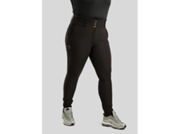 Calças de Equitação de Competição Full Grip para Mulher com Curva MONTAR Briella