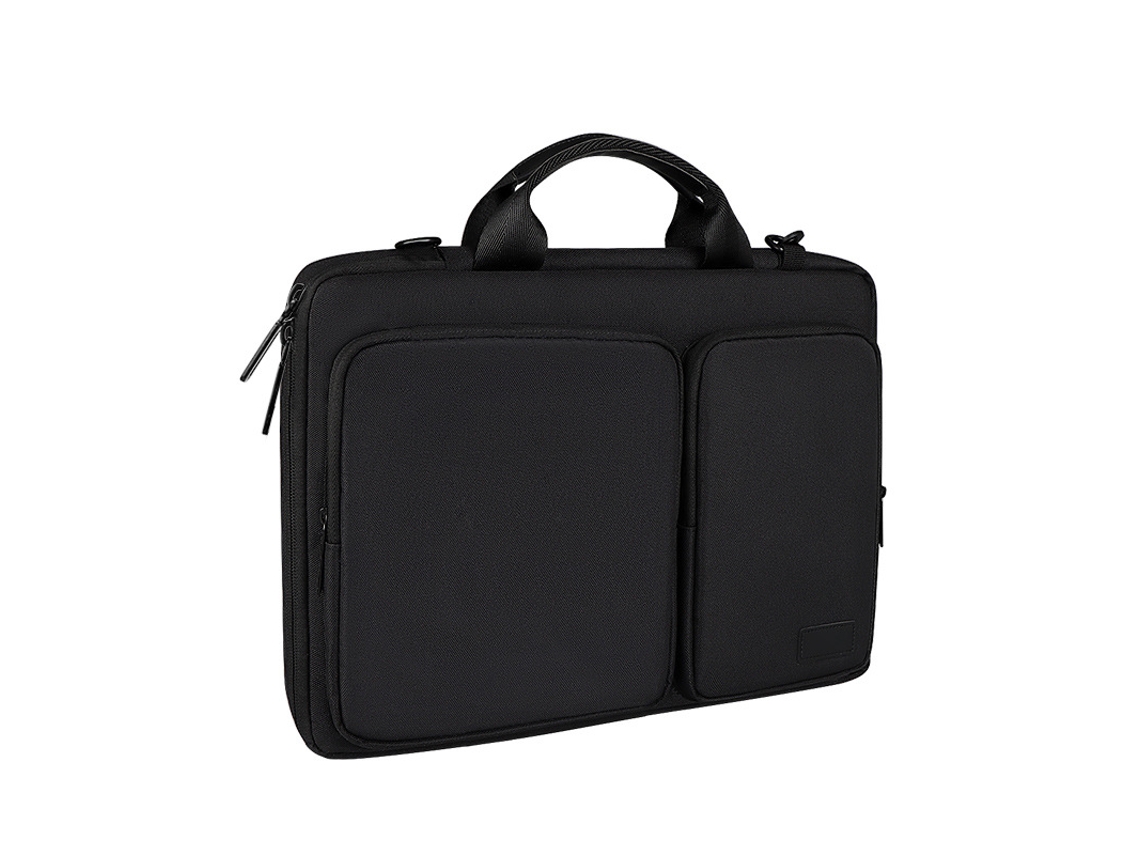 Bolsa Para Portátil Czhhmart Com Proteção Anti Impacto, Compatível Com Notebooks De 15.5 E 16 Polegadas Preto