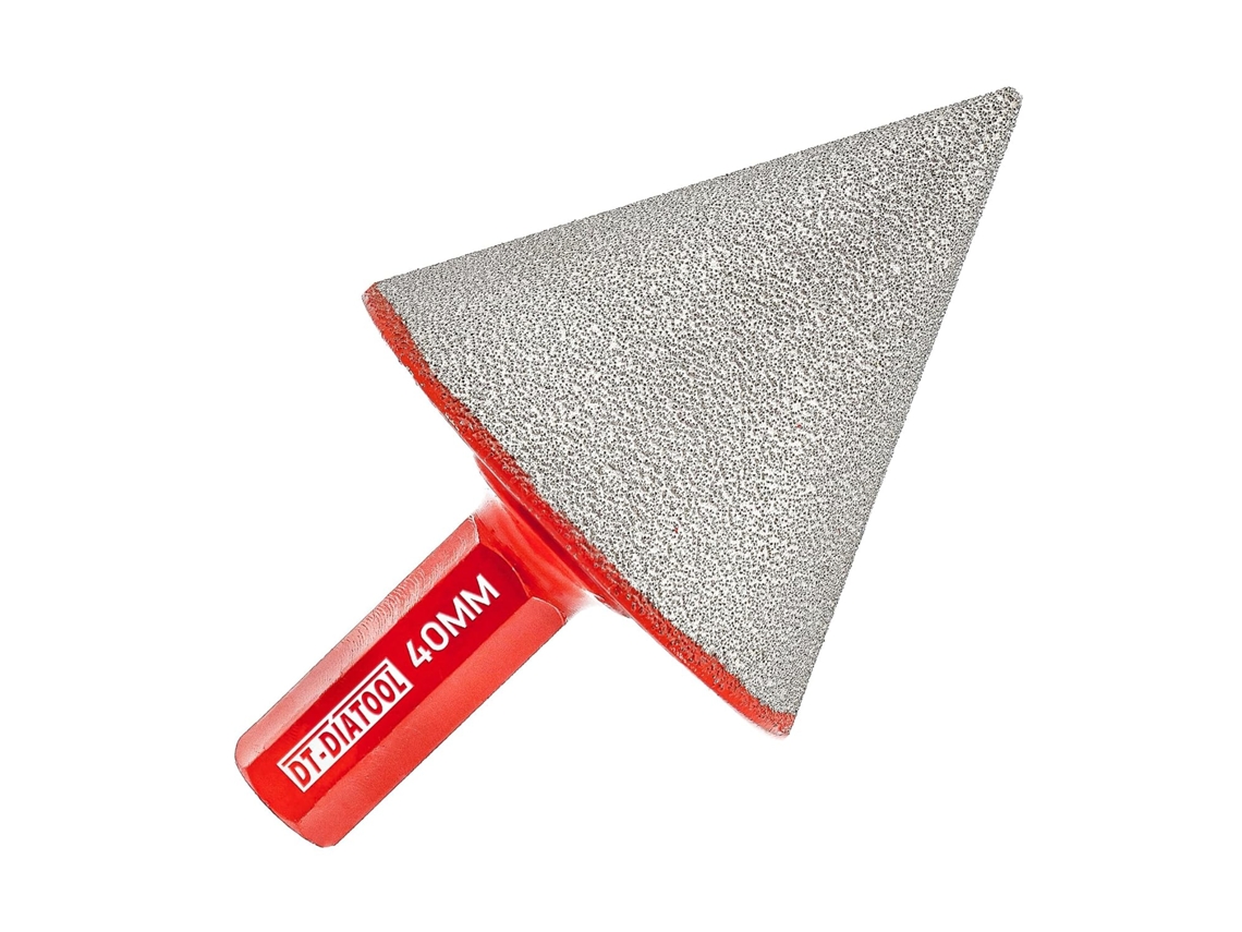 Broca Diamantada Chanfrada De 1-9/16 Polegadas Com Haste Hexagonal