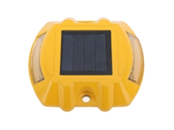 Luz Solar Calçada Alumínio Ip68 Led Sinalizador Estrada Verde S/MARCA