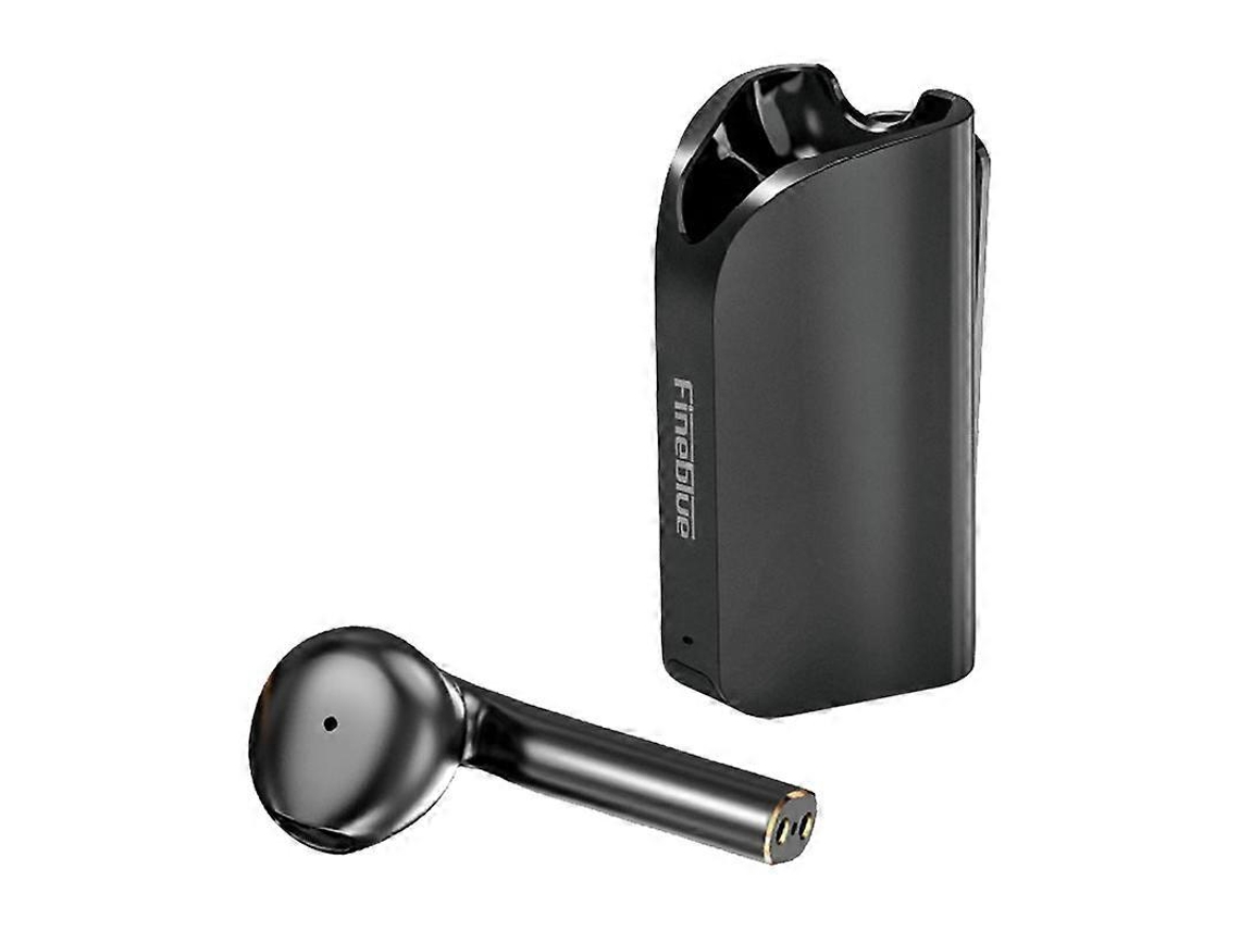 Fones de ouvido Bluetooth Fineblue F5 Pro de ouvido único CVC8.0 com redução de ruído e microfone de lapela Hengrongshen