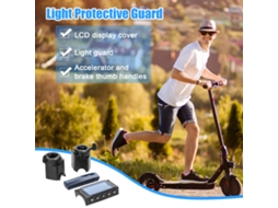 Business capa de Proteção para Tela Lcd e Luz, Manete de Acelerador e Freio para Scooter Elétrico de 8 Polegadas