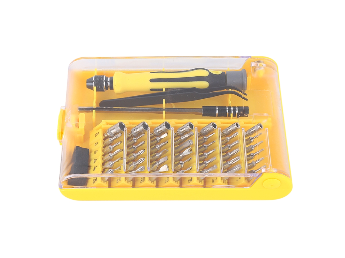 Kit de Chave de Fenda 45 em 1 com Pontas Múltiplas