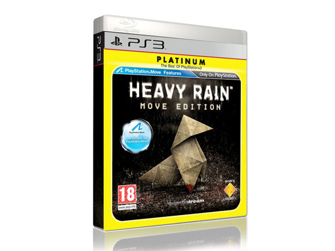 Play Heavy Rain Platinum - Ps3 (second-mão/ Grade A)
