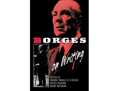 Livro Borges On Writing de Jorge Luis Borges (Inglês)