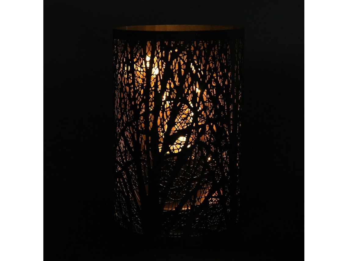 Luminária de mesa LED Betooky em Ferro Betooky, padrão e confiável, luz noturna decorativa para mesa e sala de estar.