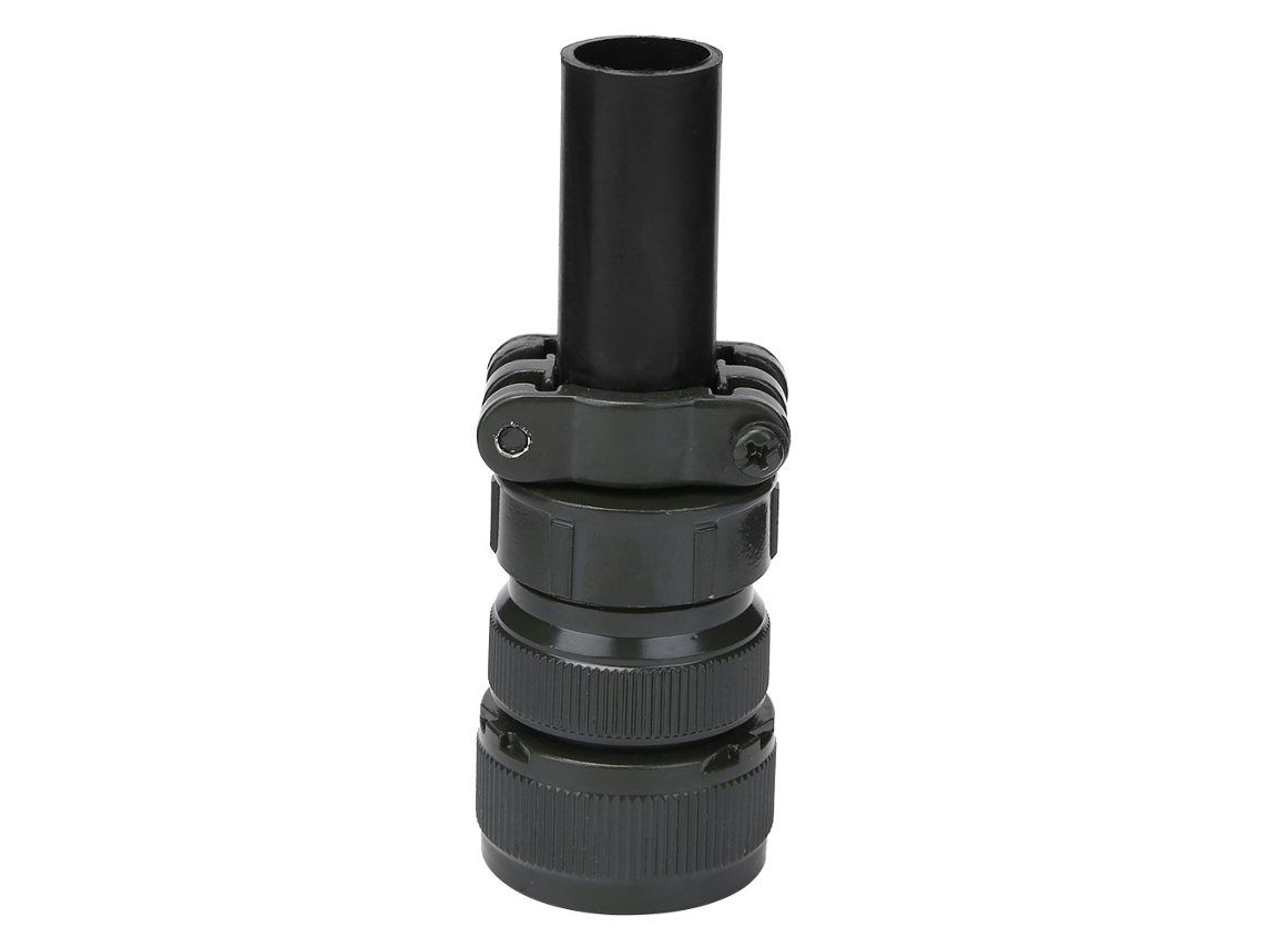 Conector Industrial De Aviação Laxiscreed 9 Pinos À Prova D'água Com Revestimento De Liga