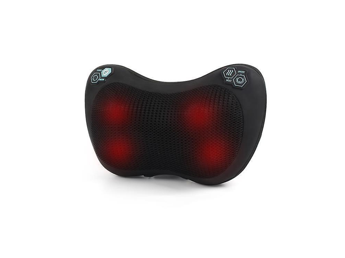 Massageador Elétrico Para Costas E Pescoço Com Almofada De Massagem Térmica Para Amassar Tecidos Profundos Aquaforge