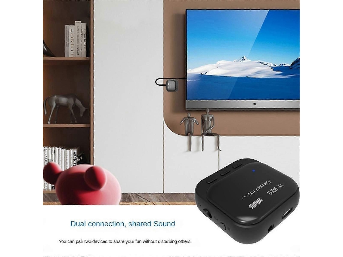 Receptor Bluetooth 5.2 Transmissor Receptor Bluetooth 2 Em 1 3,5 Mm