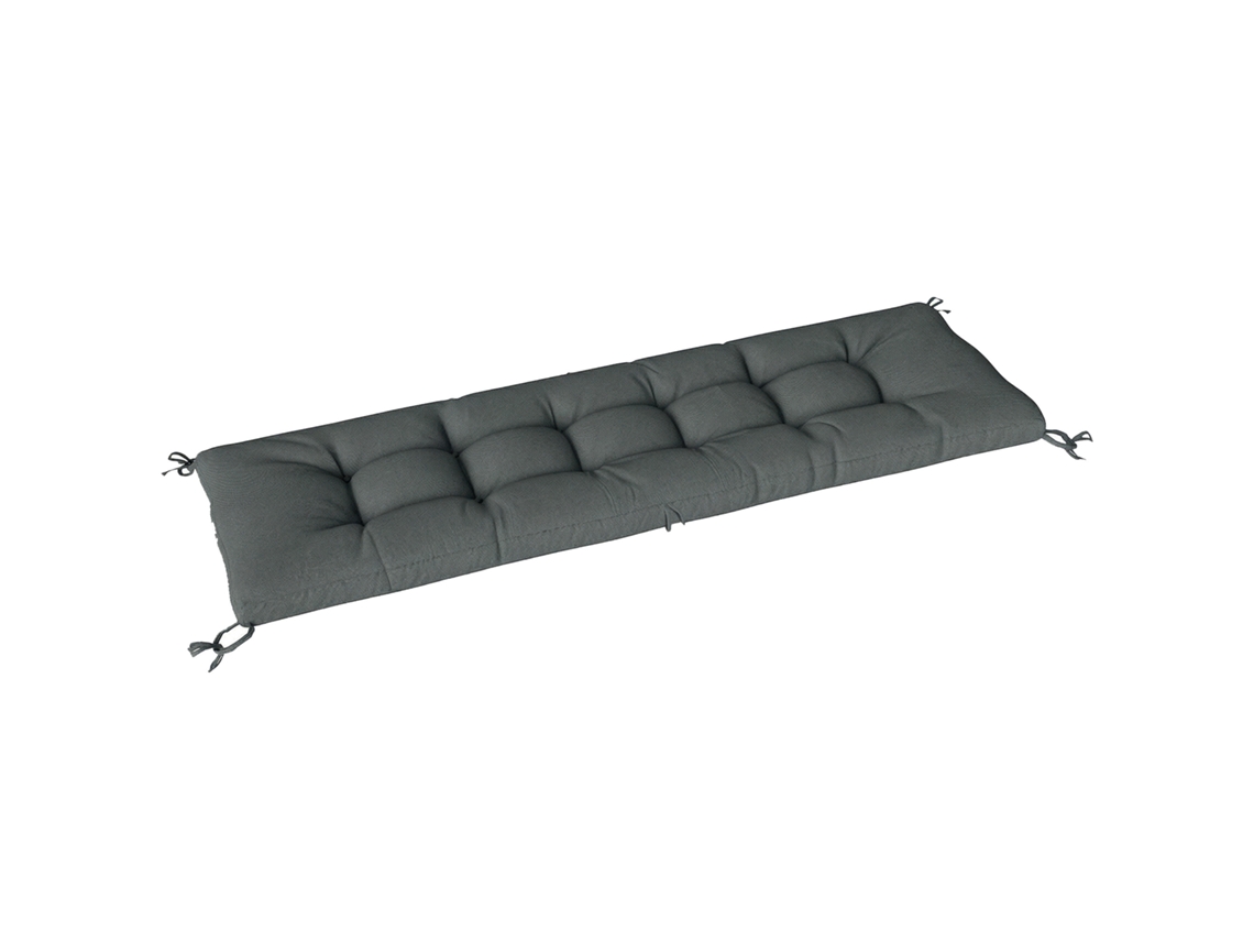 Espreguiçadeira de Espuma Viscoelástica com Alças. Proteção Uv50+. 198x65x13cm. Cinza Escuro Ge