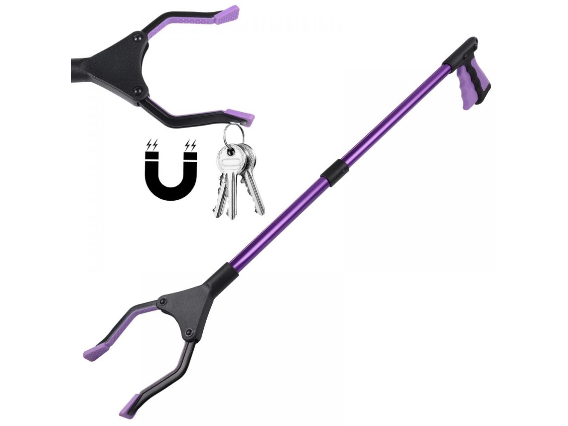 Garra Extra Forte Pegador Versátil Para Pegar Com Segurança E Facilidade, Pegada Confortável, Design Dobrável, Durabilidade, Presente Ideal Para Idos