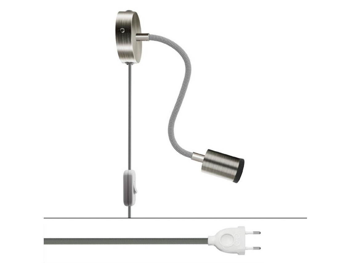 Candeeiro de Parede Led 3.2W Flex 30 Creative-Cables Apmfc2Lflgutis30Tisrm75Eubrm03-L Latón 2700K LEDKIA