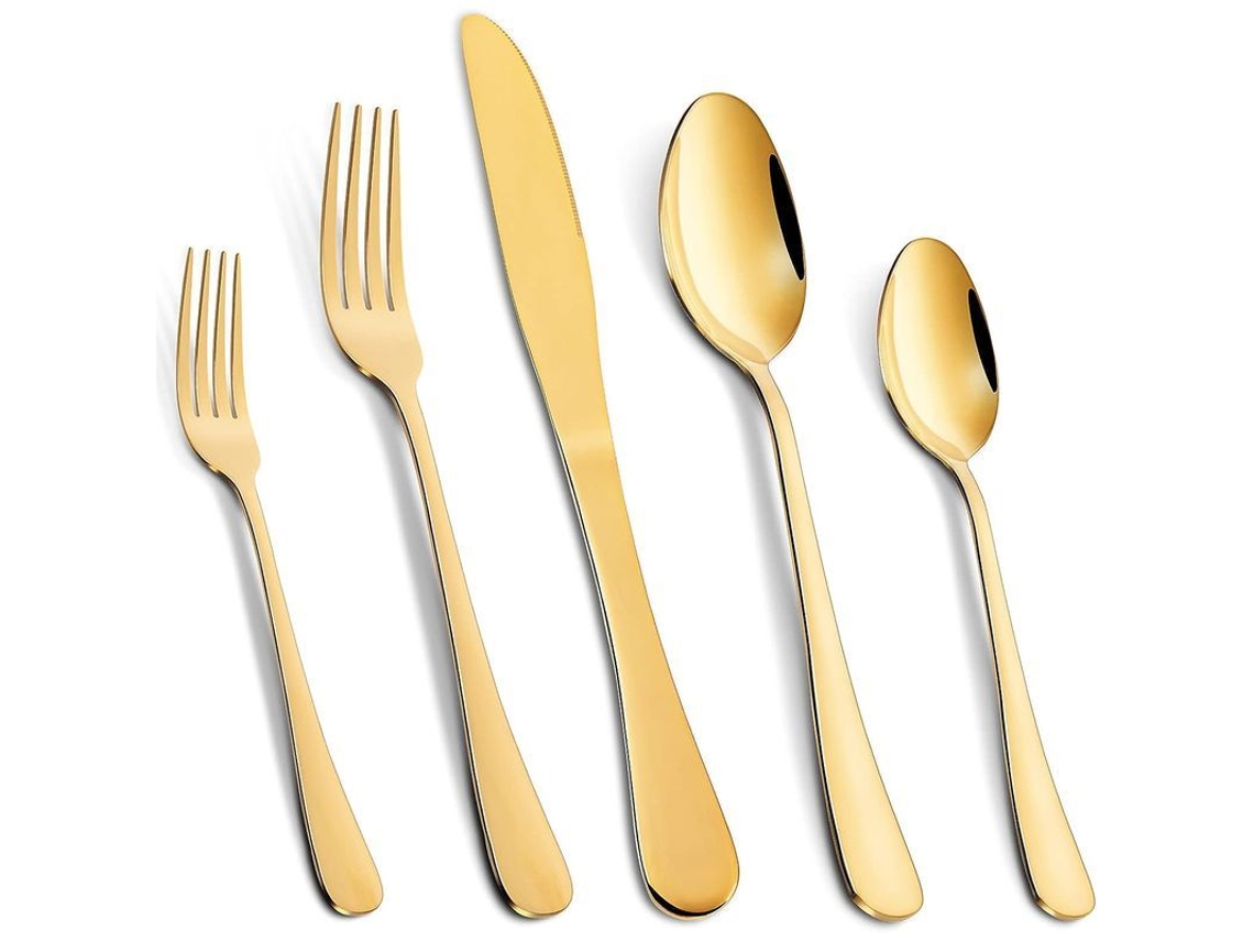 2026 set de Cubiertos de Plata Negra 10 Piezas Acero Inoxidable para Hogar Restaurante Hotel Lavavajillas Seguro
