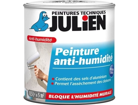 Tinta Anti Umidade Paredes Interiores 0,5 L Julien