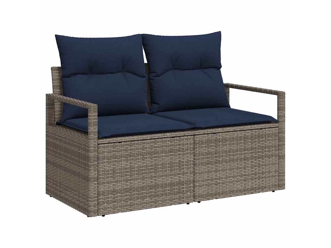 Maison Exclusive - Sofá De Jardim Com Almofada 120 X 62 X 69 Cm. Vime Pe
