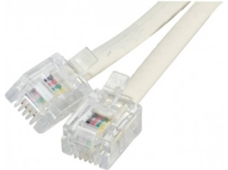 Cabo Telefónico CUC EXERTIS CONNECT 933401 (2m  - Branco)