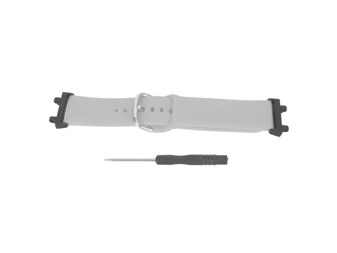 Cinto Inteligente Silicone Macio Ajustável Para Amazfit T Rex 2 Cinza