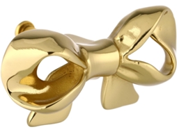 Puxador De Armário Em Latão Dourado Formato Laço, Elegante E Prático Para Banheiro Gavetas, Substituto Para Puxadores