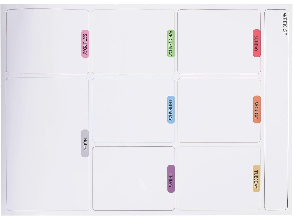 Quadro magnético multifuncional para menus de cozinha, adesivos de quadro branco para animais de estimação e ímã.