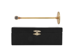 Aetheria-microfone Dourado 16cm Acessório Para Boneca De 12 Polegadas Modelo Mini Instrumento Musical