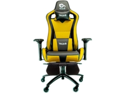 Cadeira Gaming TALIUS Caiman (Preto e Amarelo)