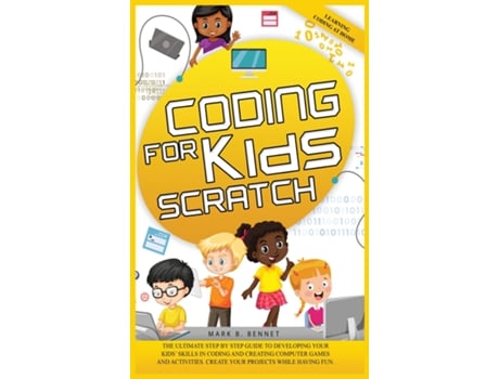 Livro Coding For Kids Scratch De Mark B Bennet (inglês)