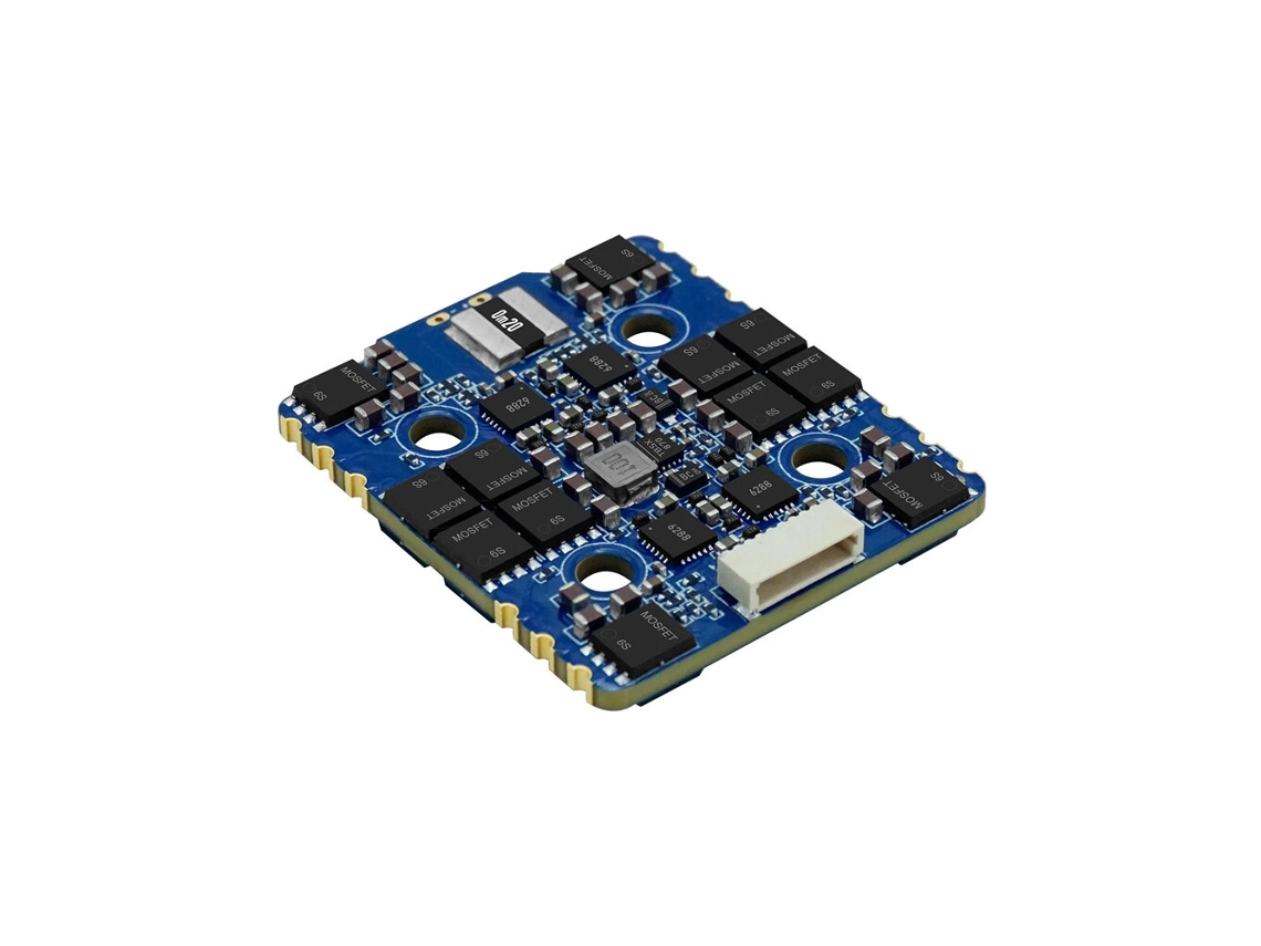 Blueson A1 6s 65a / 8s 70a 128khz 4 em 1 Esc com Am32 / Blheli_32 para Drones Rc Fpv de Corrida e Freestyle. MDUG