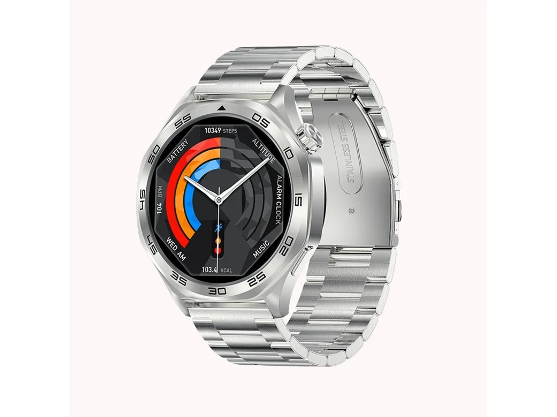Smartwatch Ak83 400amh À Prova De Poeira Para Ambientes Externos Bestvite (prata)