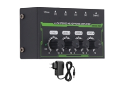 Mali misturador de Som Karaokê Profissional, 2 Entradas Microfone, Amplificador, Preamp, para Home Theatre, Uk Plug