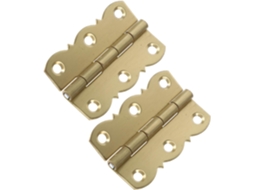 Inoomp 2 Dobradiças De Piano Em Latão Resistentes E Suaves, Autoportantes E Multifuncionais Para Instrumentos Musicais