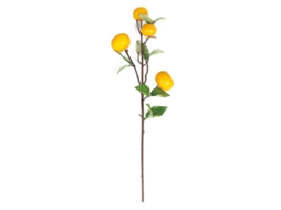 Laxiscreed Ramos Artificiais De Laranja Com Tangerina, 65cm Para Decoração, Pedido Mínimo De 20 Unidades