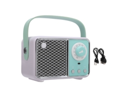Caixa de Som Bluetooth Vintage EOOCOO