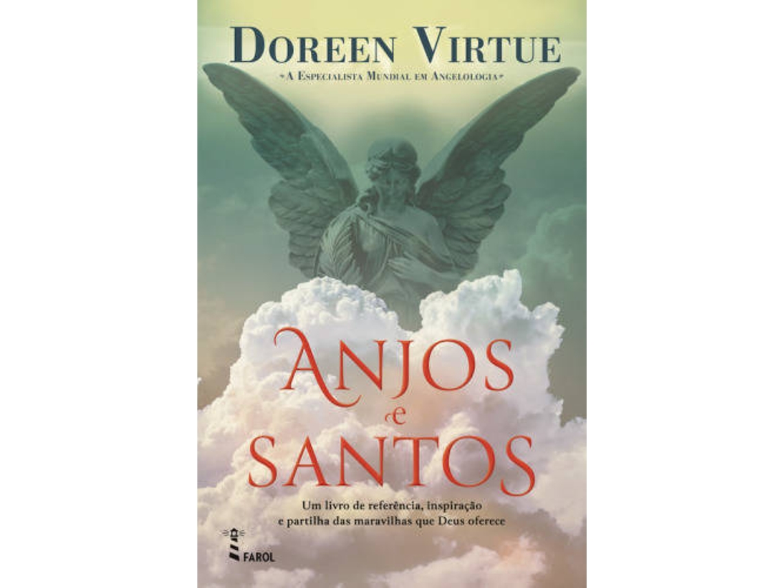 Livro Anjos e Santos de Doreen Virtue (Português)